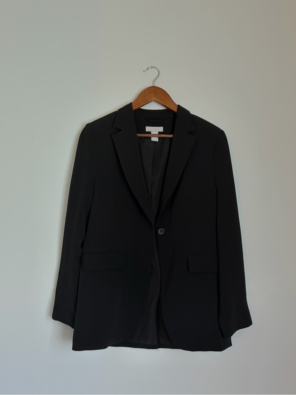 H&M Black Single-Button Women's Blazer